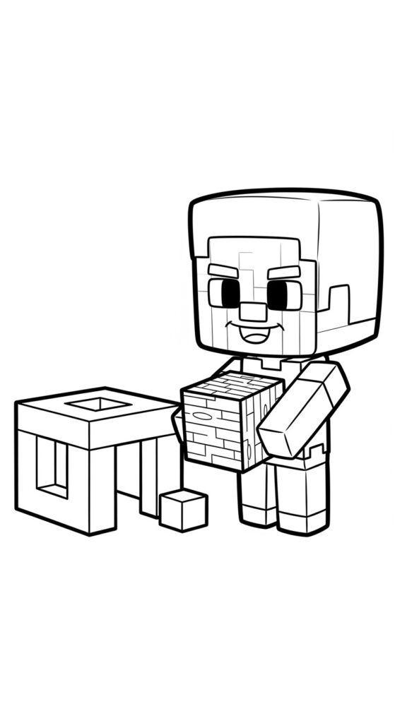 Minecraft Coloring Pages Free Printable 49