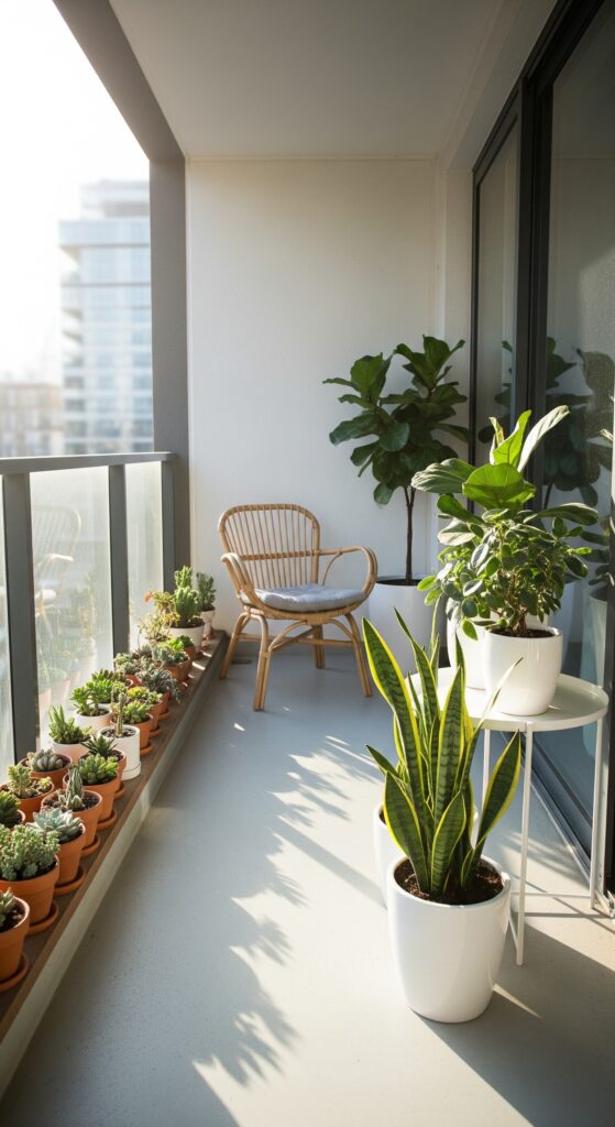 balcony plants ideas small spaces apartment therapy 17
