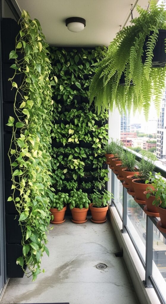 balcony plants ideas small spaces apartment therapy 4