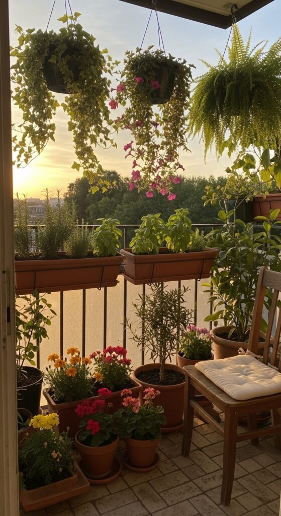balcony plants ideas small spaces apartment therapy 7