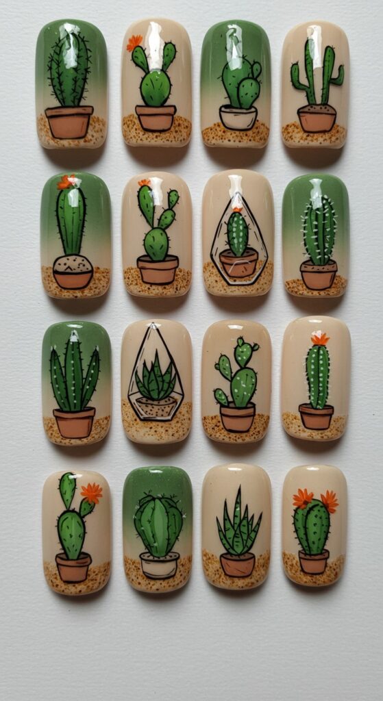 colorful nails design ideas 10