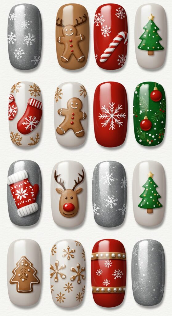 colorful nails design ideas 12