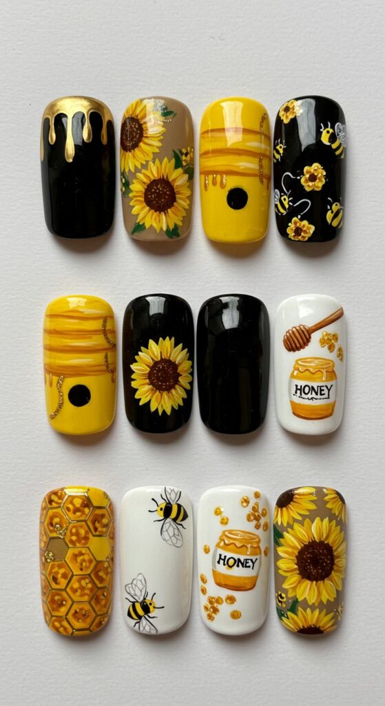 colorful nails design ideas 9