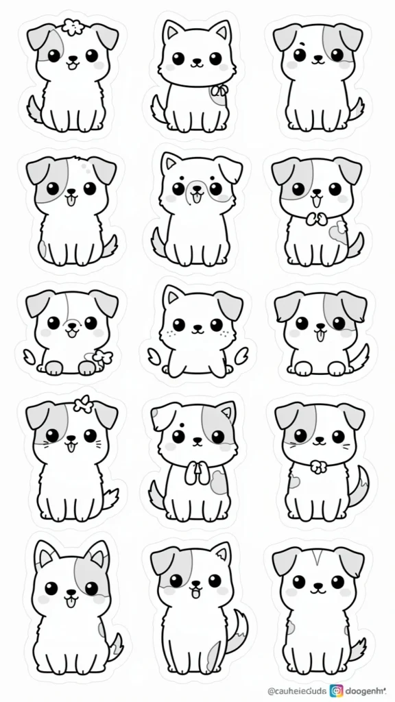 easy dog and puppy doodle drawing ideas 10 easy dog and puppy doodle drawing ideas 10