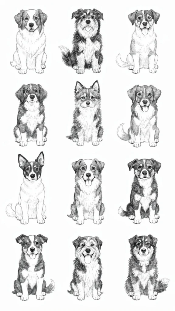 easy dog and puppy doodle drawing ideas 4 easy dog and puppy doodle drawing ideas 4