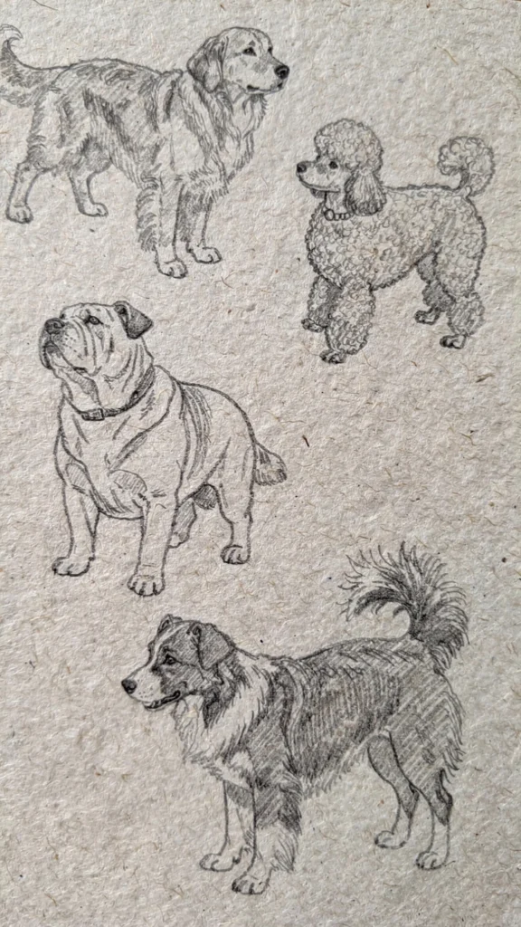 easy dog and puppy doodle drawing ideas 5 easy dog and puppy doodle drawing ideas 5