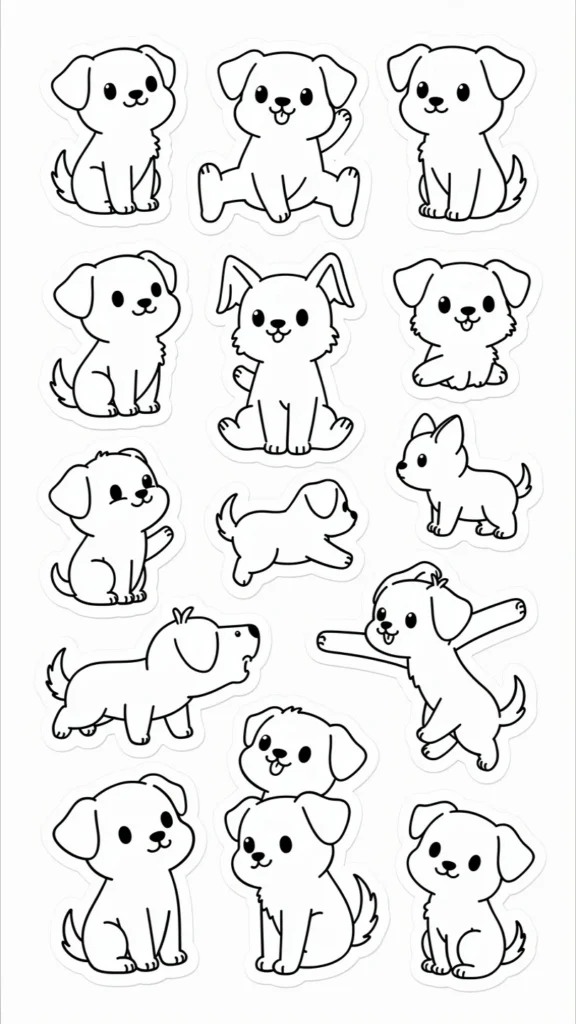 easy dog and puppy doodle drawing ideas 9 easy dog and puppy doodle drawing ideas 9