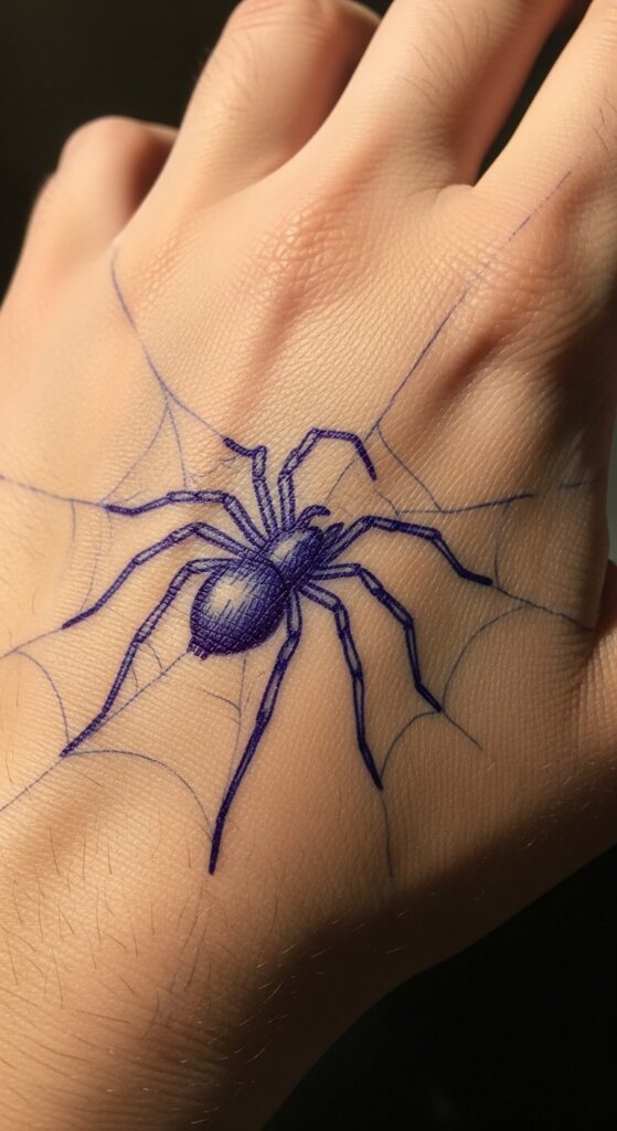 40 Pen Tattoo Ideas Doodles on Hand 1
