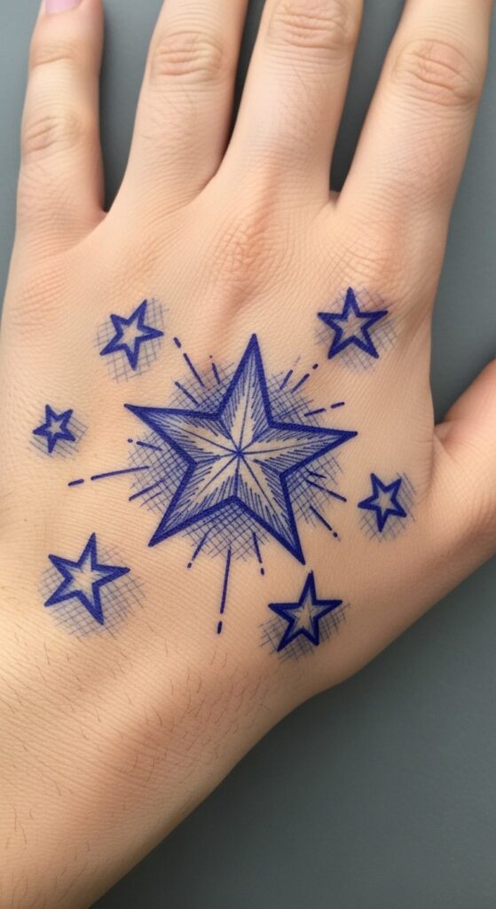 40 Pen Tattoo Ideas Doodles on Hand 10