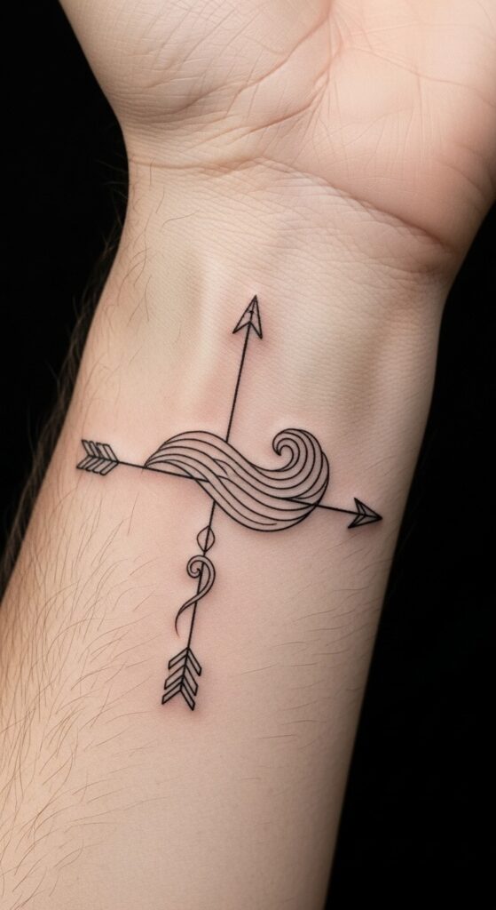 40 Pen Tattoo Ideas Doodles on Hand 21