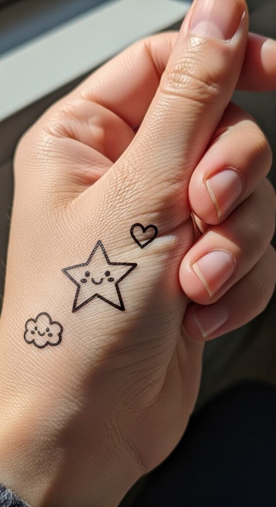 40 Pen Tattoo Ideas Doodles on Hand 3