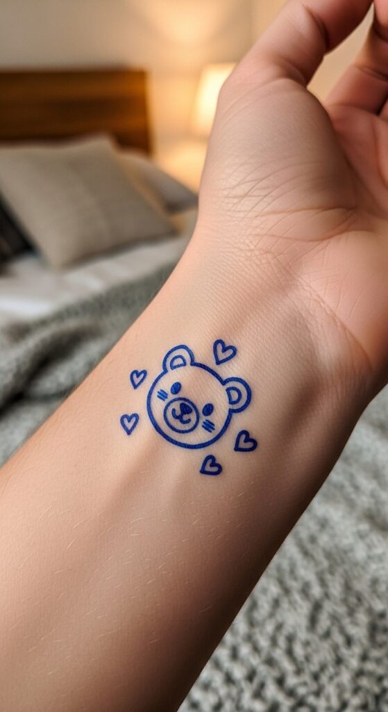 40 Pen Tattoo Ideas Doodles on Hand 33