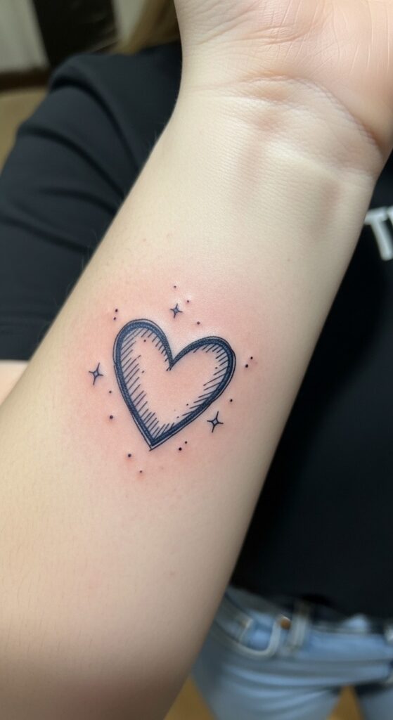 40 Pen Tattoo Ideas Doodles on Hand 9