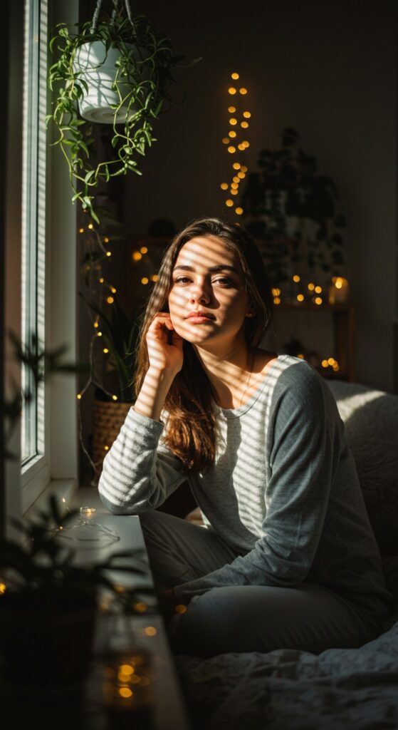 45 Self Portrait Photography Ideas At Home 30