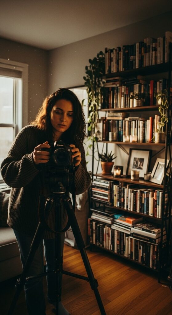45 Self Portrait Photography Ideas At Home 33