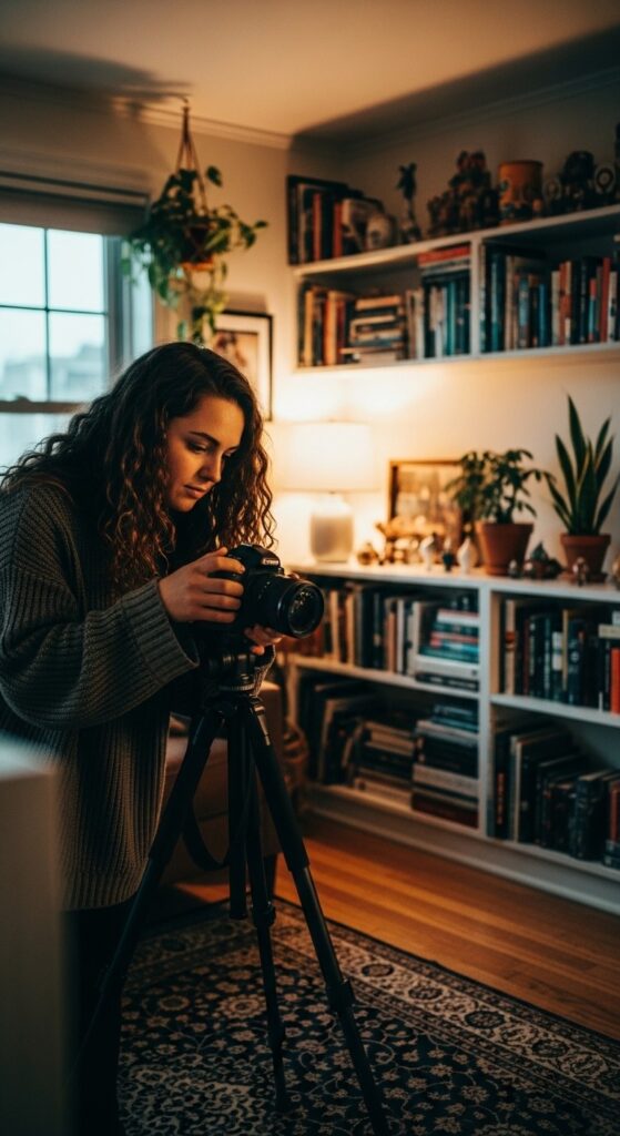 45 Self Portrait Photography Ideas At Home 35