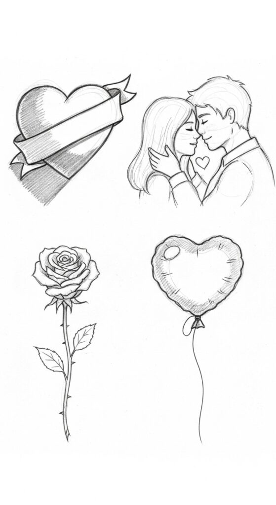 50 Cute Things to Draw Easy Doodles 23