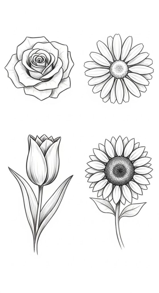 50 Cute Things to Draw Easy Doodles 4