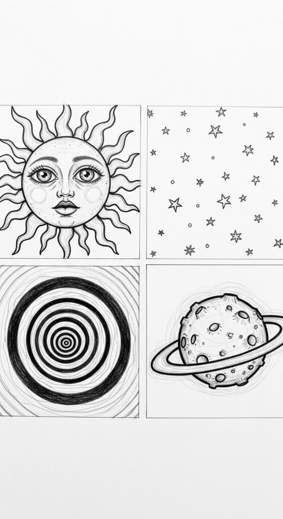 50 Cute Things to Draw Easy Doodles 44