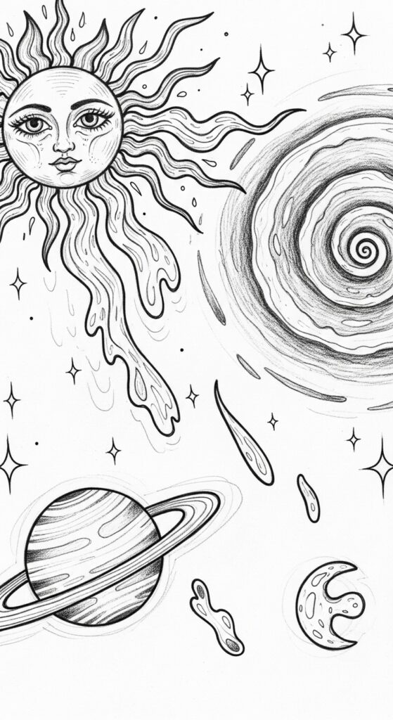 50 Cute Things to Draw Easy Doodles 46