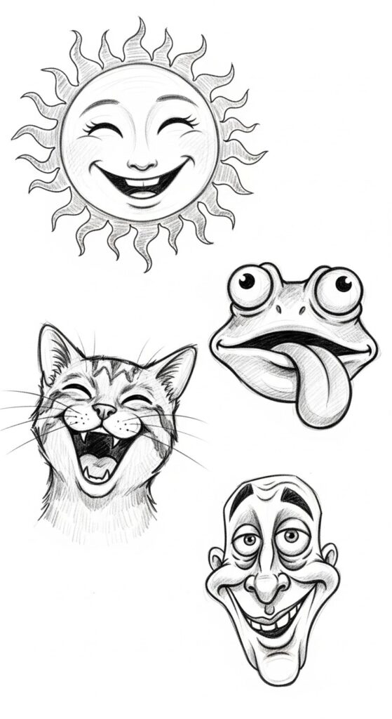 50 Cute Things to Draw Easy Doodles 7