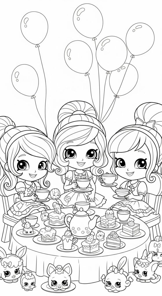 50 Shopkins Coloring Pages Free Printable 14