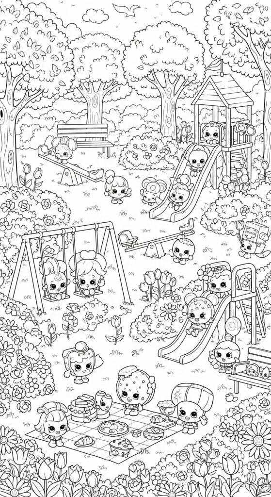 50 Shopkins Coloring Pages Free Printable 2