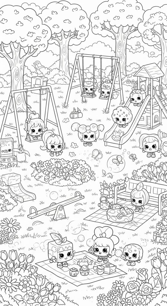 50 Shopkins Coloring Pages Free Printable 3