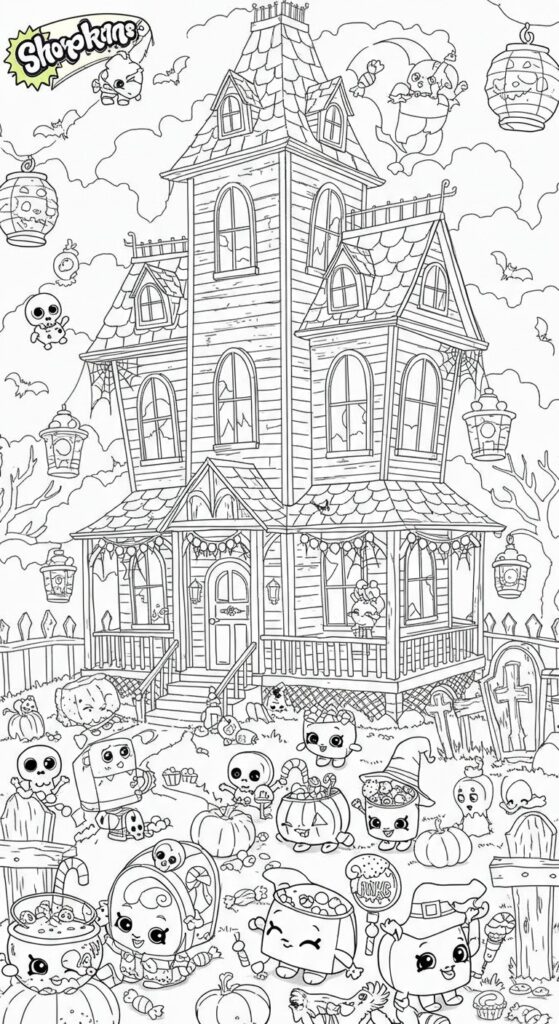 50 Shopkins Coloring Pages Free Printable 35