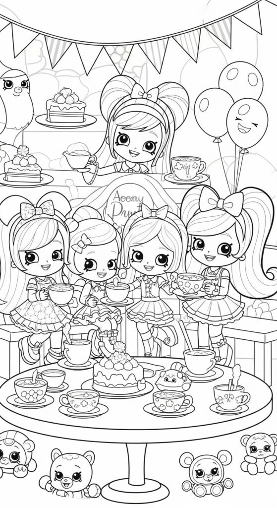 50 Shopkins Coloring Pages Free Printable 40