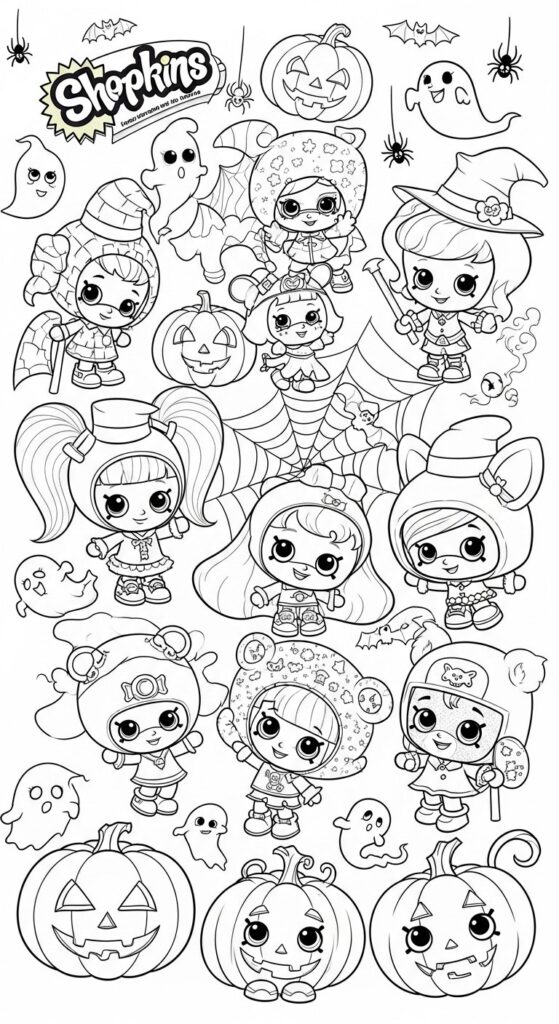 50 Shopkins Coloring Pages Free Printable 45