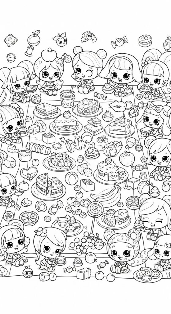 50 Shopkins Coloring Pages Free Printable 46