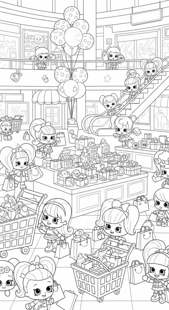 50 Shopkins Coloring Pages Free Printable 8