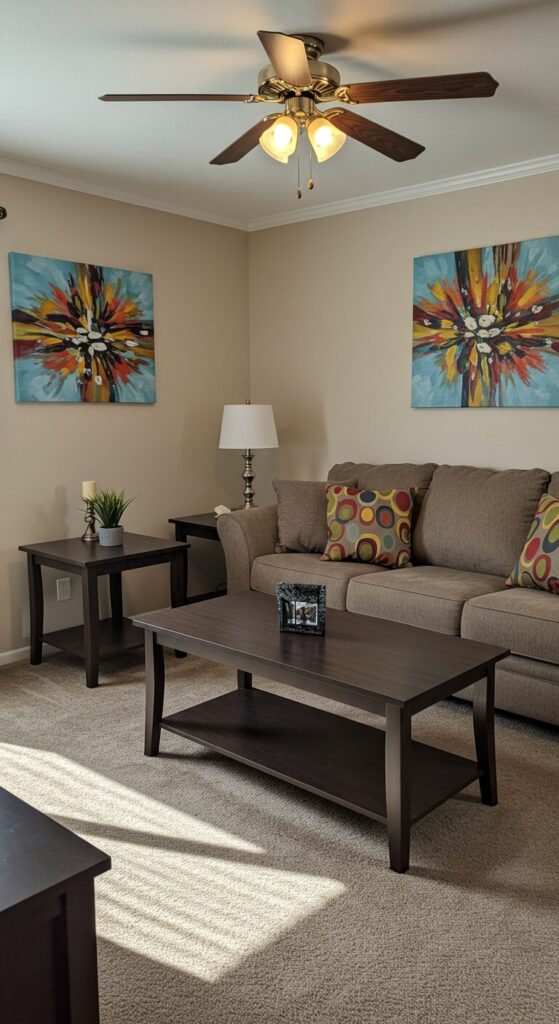 50 Trailer Decorating Ideas for Single Wide Living Rooms 28