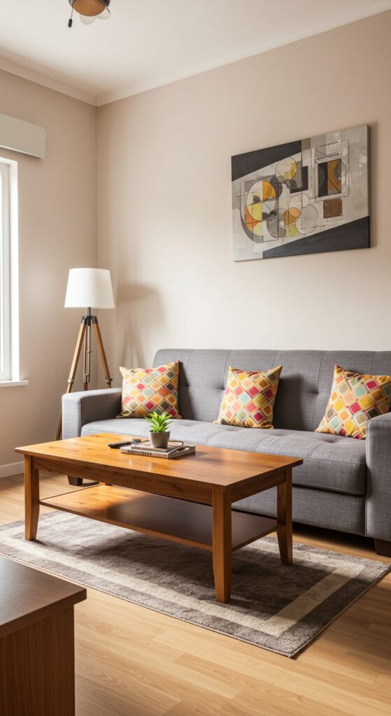 50 Trailer Decorating Ideas for Single Wide Living Rooms 31