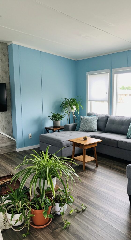 50 Trailer Decorating Ideas for Single Wide Living Rooms 35