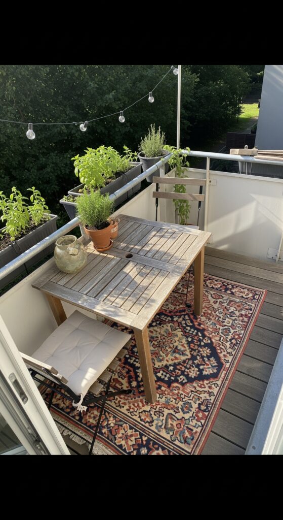 55 Small Apartment Patio Decorating Ideas 2