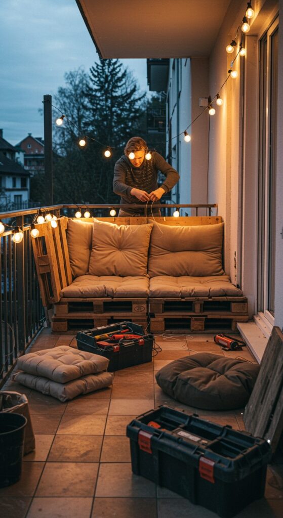 55 Small Apartment Patio Decorating Ideas 23