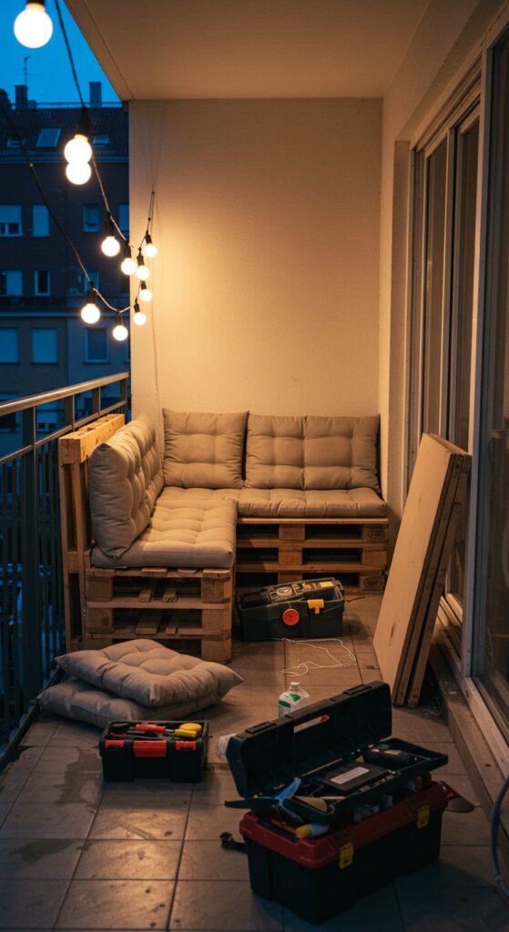 55 Small Apartment Patio Decorating Ideas 25