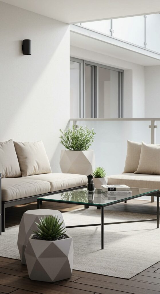 55 Small Apartment Patio Decorating Ideas 29