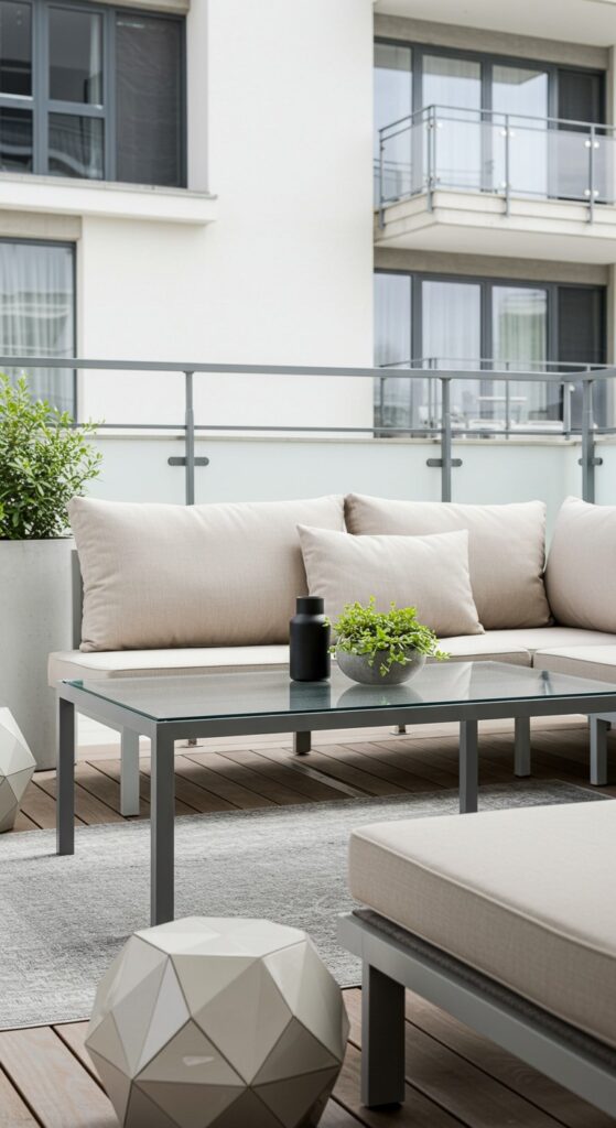 55 Small Apartment Patio Decorating Ideas 30