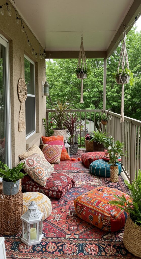 55 Small Apartment Patio Decorating Ideas 31