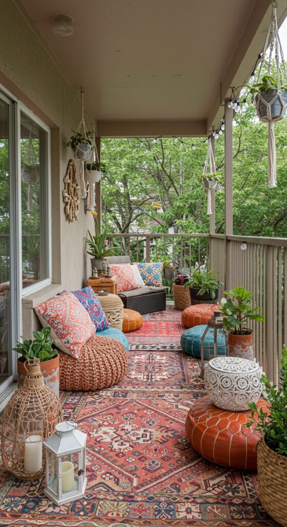 55 Small Apartment Patio Decorating Ideas 32