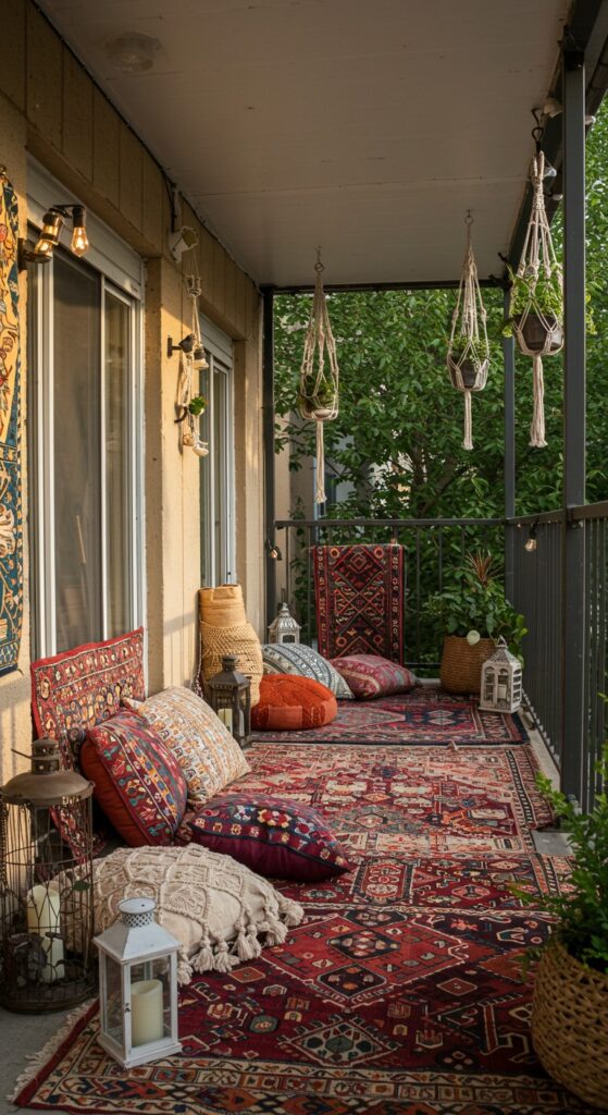 55 Small Apartment Patio Decorating Ideas 34