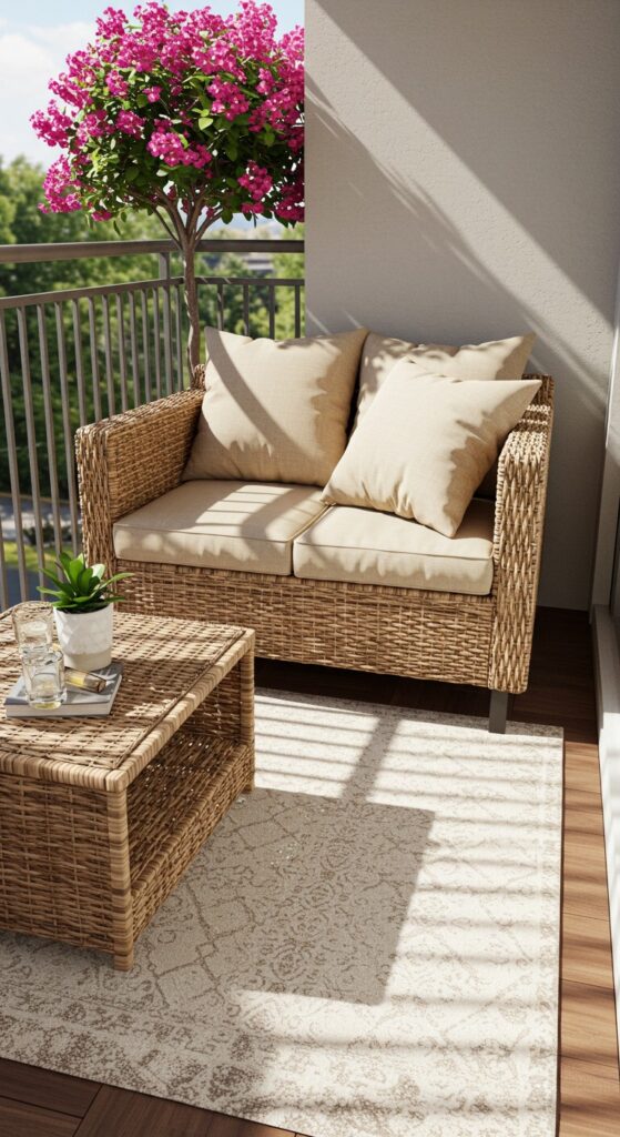 55 Small Apartment Patio Decorating Ideas 35