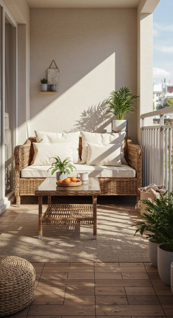 55 Small Apartment Patio Decorating Ideas 37