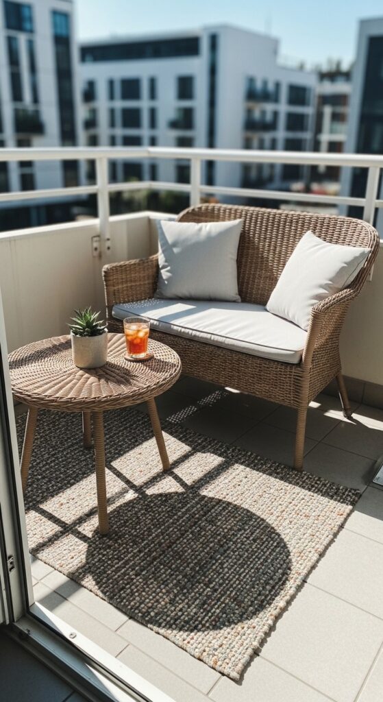 55 Small Apartment Patio Decorating Ideas 39