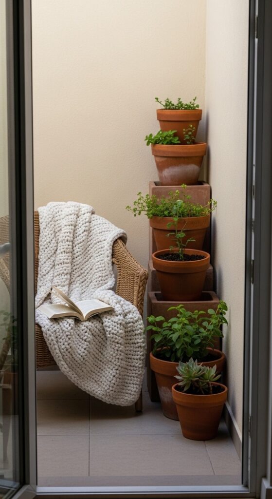 55 Small Apartment Patio Decorating Ideas 41