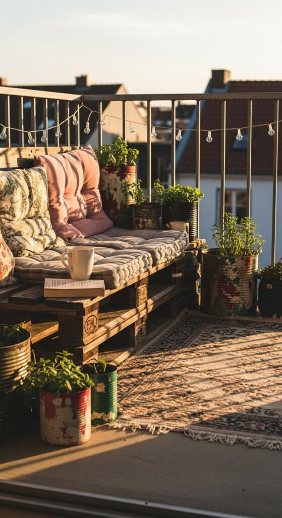 55 Small Apartment Patio Decorating Ideas 43