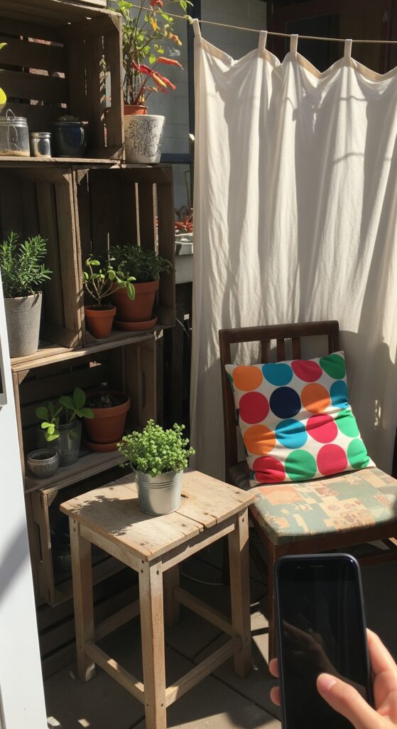 55 Small Apartment Patio Decorating Ideas 5